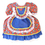 Vestido Festa Junina Caipira